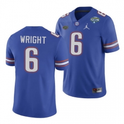 Florida Gators Nay'Quan Wright Royal 2020 Cotton Bowl Classic College Football Jersey