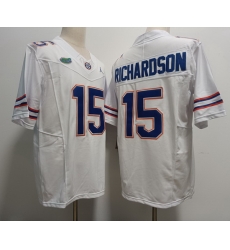 Men Florida Gators Anthony Richardson #15 White F U S E College Football Jersey