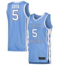 North Carolina Tar Heels ED Cota Blue Authentic Jersey North Carolina Tar Heels ED Cota Blue Authentic Jersey