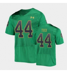 Men Notre Dame Fighting Irish Justin Tuck College Football Green Replica Jersey