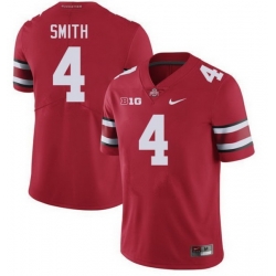 Men Jeremiah Smith Red Ohio State Buckeyes Stitched NCAA Jersey