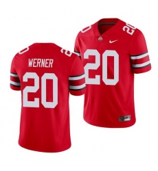 Ohio State Buckeyes Pete Werner Scarlet Game Men'S Jersey