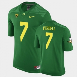 Men Oregon Ducks Cj Verdell Replica Green Game Football Jersey