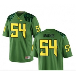 Men Oregon Ducks Dru Mathis Limited Alumni Player Jersey Green