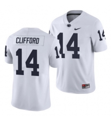 penn state nittany lions sean clifford white limited men's jersey