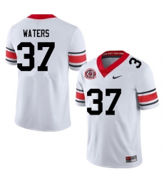 Men #37 Woody Waters Georgia Bulldogs College Football Jerseys Sale-40th Anniversary