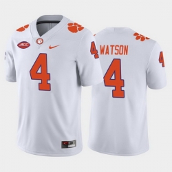 Clemson Tigers Deshaun Watson White Away Men'S Jersey