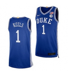 Duke Blue Devils Trevor Keels Royal College Basketball 2021 22Authentic Jersey