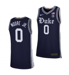 Duke Blue Devils Wendell Moore Jr. Navy Alternate Men'S Jersey