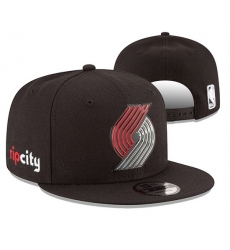 Portland Blazers Snapback Cap 001