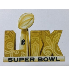 NFL Philadelphia Eagles Super Bowl LIX Gold patch Biaog NFL Philadelphia Eagles Super Bowl LIX Gold patch Biaog