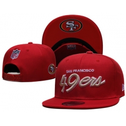 San Francisco 49ers Snapback Hat 24E38