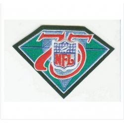 Stitched NFL 75th Throwback Jersey Patch