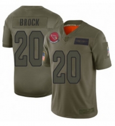 Men Arizona Cardinals 20 Tramaine Brock Limited Camo 2019 Salute to Service Football Jersey