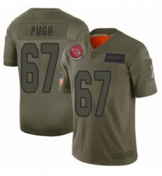 Men Arizona Cardinals 67 Justin Pugh Limited Camo 2019 Salute to Service Football Jersey