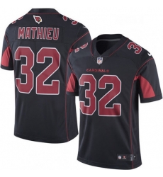 Men Nike Arizona Cardinals 32 Tyrann Mathieu Limited Black Rush Vapor Untouchable NFL Jersey