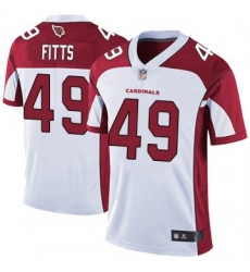 Men Nike Arizona Cardinals 49 Kylie Fitts Limited Cardinal White Vapor Untouchable Jersey