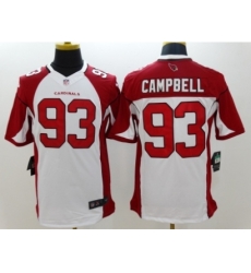 Nike Arizona Cardinals 93 Calais Campbell white Limited NFL Jersey