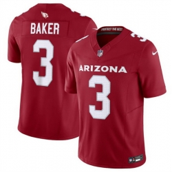 Youth Arizona Cardinals 3 Budda Baker Red Vapor Untouchable F U S E  Limited Stitched Football Jersey