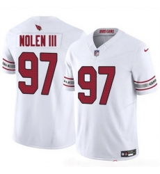 Youth Arizona Cardinals 97 Walter Nolen III White 2025 Draft F U S E Vapor Untouchable Limited Stitched Football Jersey Youth Arizona Cardinals 97 Walter Nolen III White 2025 Draft F U S E Vapor Untouchable Limited Stitched Football Jersey
