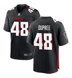 Men Atlanta Falcons 48 Bud Dupree Black Stitched Football Game Jersey