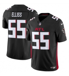 Men Atlanta Falcons 55 Kaden Elliss Black 2025 F U S E  Vapor Untouchable Limited Stitched Football Jersey