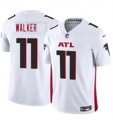 Youth Atlanta Falcons 11 Jalon Walker White 2025 Draft F U S E Vapor Untouchable Limited Stitched Football Jersey Youth Atlanta Falcons 11 Jalon Walker White 2025 Draft F U S E Vapor Untouchable Limited Stitched Football Jersey