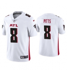 Youth Atlanta Falcons 8 Kyle Pitts White Vapor Untouchable Limited Stitched Jersey 