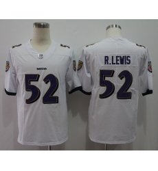 Nike Ravens 52 Ray Lewis White Vapor Untouchable Player Limited Jersey