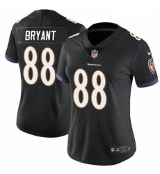 Women Baltimore Ravens Dez Bryant Black Vapor Untouchable Limited Jersey