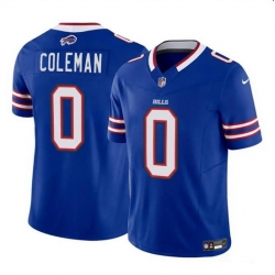 Youth Buffalo Bills 0 Keon Coleman Blue 2024 Draft F U S E  Vapor Untouchable Limited Stitched Football Jersey