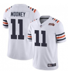 Men 11 Darnell Mooney Chicago Bears White Jersey