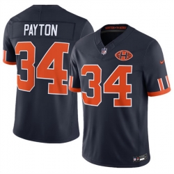 Men Chicago Bears  34 Walter Payton Navy 2026 F U S E  Rivalries Collection Limited Stitched Football Jersey