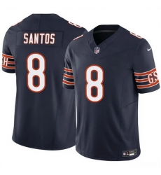 Men Chicago Bears 8 Cairo Santos Navy 2025 F U S E  Vapor Untouchable Limited Stitched Football Jersey