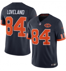 Men Chicago Bears 84 Colston Loveland Navy 2026 F U S E Rivalries Collection Limited Stitched Football Jersey