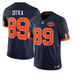 Men Chicago Bears  89 Mike Ditka Navy 2026 F U S E  Rivalries Collection Limited Stitched Football Jersey