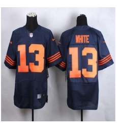 New Chicago Bears #13 Kevin White Navy Blue 1940s Throwback Men Stitched NFL Elite jersey