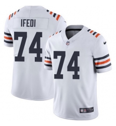 Nike Bears 74 Germain Ifedi White Men 2019 Alternate Classic Stitched NFL Vapor Untouchable Limited Jersey