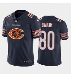 Nike Bears 80 Jimmy Graham Navy Team Big Logo Vapor Untouchable Limited Jersey