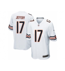 Nike Chicago Bears 17 Alshon Jeffery Game White NFL Jersey