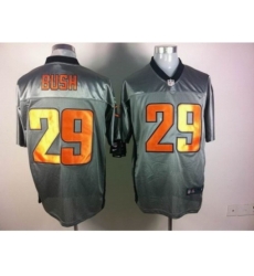 Nike Chicago Bears 29 Michael Bush Grey Elite shadow NFL Jersey