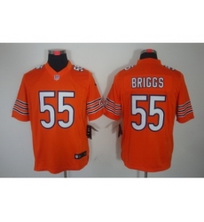 Nike Chicago Bears 55 Lance Briggs Orange Limited NFL Jersey