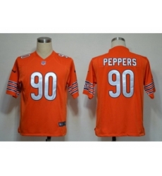 Nike Chicago Bears 90 Julius Peppers Orange Game NFL Jersey