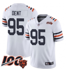 Youth Chicago Bears 95 Richard Dent White 100th Season Limited Football Jersey