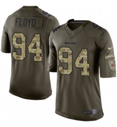 Youth Nike Chicago Bears 94 Leonard Floyd Elite Green Salute to Service NFL Jersey