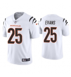 Youth Cincinnati Bengals 25 Chris Evans White Vapor Untouchable Limited Stitched Jersey 