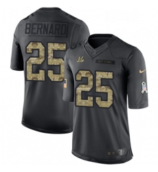 Youth Nike Cincinnati Bengals 25 Giovani Bernard Limited Black 2016 Salute to Service NFL Jersey