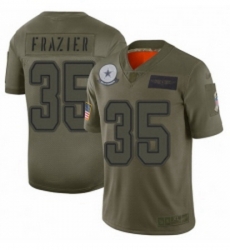 Men Dallas Cowboys 35 Kavon Frazier Limited Camo 2019 Salute to Service Football Jersey