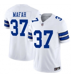 Men Dallas Cowboys 37 Phil Mafah White 2025 F U S E Vapor Untouchable Limited Stitched Football Jersey