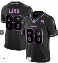 Men Dallas Cowboys 88 Ceedee Lamb Deep Purple Vapor Limited Jersey